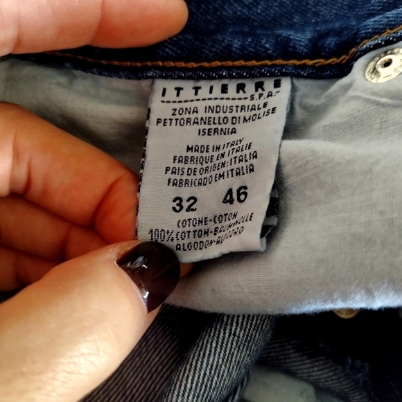 Dolce Gabbana Ittierre J&ANS Men Blue Denim Jeans Italy sz 32 x 32 - Picture 9 of 11